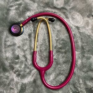 Pink and Gold Littmann Classic III Stethoscope